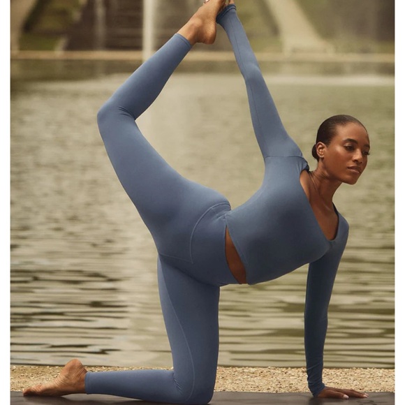 ALO Yoga Pants - New Alo Blue Women's Leggings Yoga